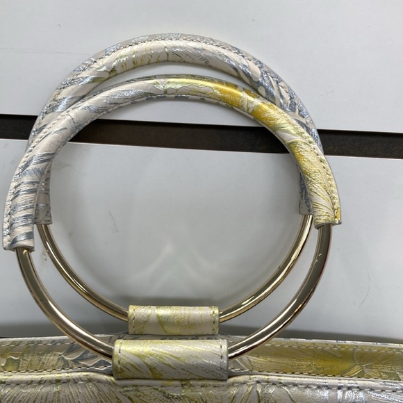 Brahmin Mod Bowie Lemonade Nostalgia Satchel. - Picture 3 of 6